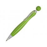 Ручка пластиковая шариковая «Naples» лайм/прозрачный