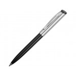 Ручка металлическая шариковая «Карнеги» черный/серебристый