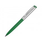 Ручка металлическая шариковая «Карнеги» зеленый/серебристый