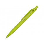 Ручка пластиковая шариковая Prodir DS6 PRR «софт-тач» лайм