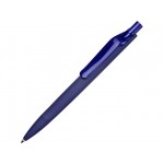 Ручка пластиковая шариковая Prodir DS6 PRR «софт-тач» синий