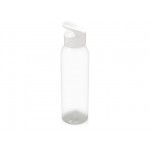 Бутылка для воды «Plain» прозрачный/белый