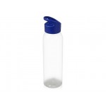 Бутылка для воды «Plain» прозрачный/синий