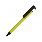 Ручка-подставка шариковая «Кипер Металл» зеленое яблоко/черный
