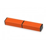 Футляр для ручки «Quattro» оранжевый/черный