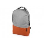 Рюкзак «Fiji» с отделением для ноутбука серый/оранжевый