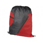 Спортивный рюкзак из сетки на молнии красный