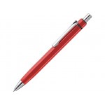 Ручка металлическая шариковая шестигранная «Six» красный