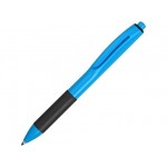 Ручка пластиковая шариковая «Band» голубой/черный