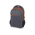 Рюкзак «Metropolitan» серый/оранжевый
