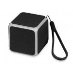 Портативная колонка «Cube» с подсветкой черный
