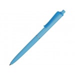 Ручка пластиковая soft-touch шариковая «Plane» голубой