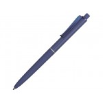 Ручка пластиковая soft-touch шариковая «Plane» синий