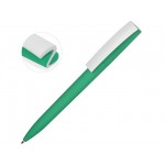 Ручка пластиковая soft-touch шариковая «Zorro» мятный