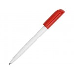 Ручка пластиковая шариковая «Миллениум Color CLP» белый/красный