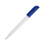 Ручка пластиковая шариковая «Миллениум Color CLP» белый/синий