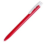 ELLE, ручка шариковая, белый, пластик Красный