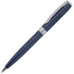 ROYALTY, ручка шариковая, бежевый/золотой, металл, лаковое покрытие Тёмно-синий