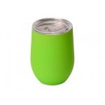 Вакуумная термокружка «Sense Gum», непротекаемая крышка, soft-touch зеленое яблоко