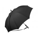 Зонт-трость «Loop» с плечевым ремнем черный
