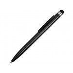Ручка-стилус пластиковая шариковая «Poke» черный