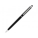 Ручка пластиковая шариковая «Valeria» черный/серебристый