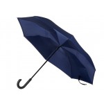 Зонт-трость наоборот «Inversa» темно-синий