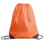 Рюкзак мешок с укреплёнными уголками BY DAY, белый, 35*41 см, полиэстер 210D Красный