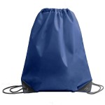 Рюкзак мешок с укреплёнными уголками BY DAY, белый, 35*41 см, полиэстер 210D Синий
