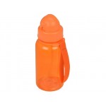 Бутылка для воды со складной соломинкой «Kidz» оранжевый