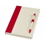 Блокнот A5 «Dairy Dream» с шариковой ручкой красный