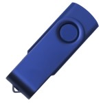 USB flash-карта DOT (32Гб), белый, 5,8х2х1,1 см, пластик, металл Синий