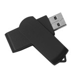 USB flash-карта SWING (16Гб), белый, 6,0х1,8х1,1 см, пластик Черный