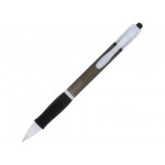 Ручка пластиковая шариковая «Trim» черный/белый