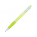 Ручка пластиковая шариковая «Trim» лайм/белый