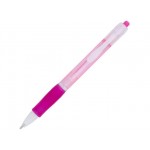 Ручка пластиковая шариковая «Trim» розовый/белый