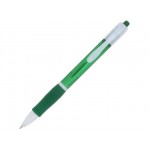 Ручка пластиковая шариковая «Trim» зеленый/белый