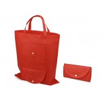 Складная сумка «Plema» из нетканого материала красный