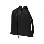 Рюкзак «Lerу» с парусиновыми лямками черный
