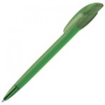 Ручка шариковая GOLF LX, прозрачный желтый, пластик Зеленый
