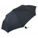 Зонт складной «Format» полуавтомат черный