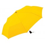 Зонт складной «Format» полуавтомат желтый