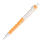 FORTE NEON, ручка шариковая, неоновый зеленый/белый, пластик Оранжевый