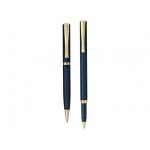Набор «Pen and Pen»: ручка шариковая, ручка-роллер черный/золотистый