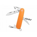 Нож перочинный, 90 мм, 10 функций оранжевый