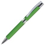 CITRUS, ручка шариковая, голубой/хром, металл Зеленый