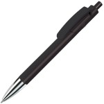 TRIS CHROME, ручка шариковая, желтый/хром, пластик Черный