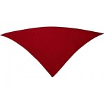 Шейный платок FESTERO треугольной формы гранатовый