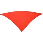 Шейный платок FESTERO треугольной формы красный