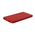 Внешний аккумулятор Bplanner Power 1 ST, софт-тач, 5000 mAh красный